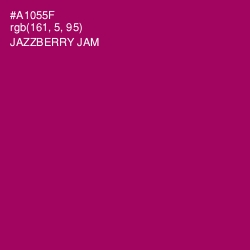 #A1055F - Jazzberry Jam Color Image
